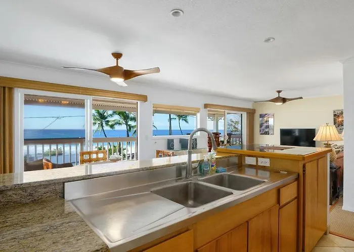Ocean View 2 Bedroom Kahalu'U Reef Kr301