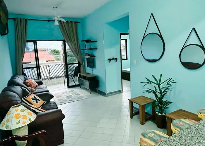 Ap beira-mar com wi-fi e garagem