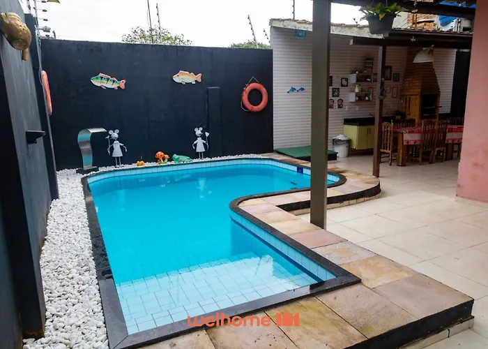 Casa na Ilha com Churrasqueira
