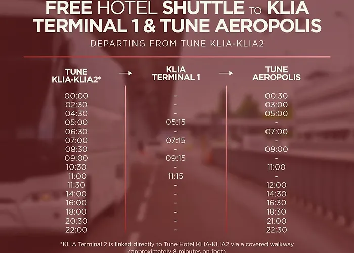 Tune Hotel Klia-Klia2, Airport Transit Hotel